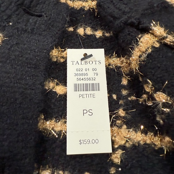 Talbots Cardigan Sweater Sz:Sp Button Down Wool Blend New Career Old Money Party - Picture 3 of 8